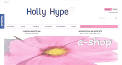 Desktop Screenshot of holly-hype.com